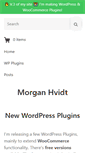 Mobile Screenshot of morganhvidt.com